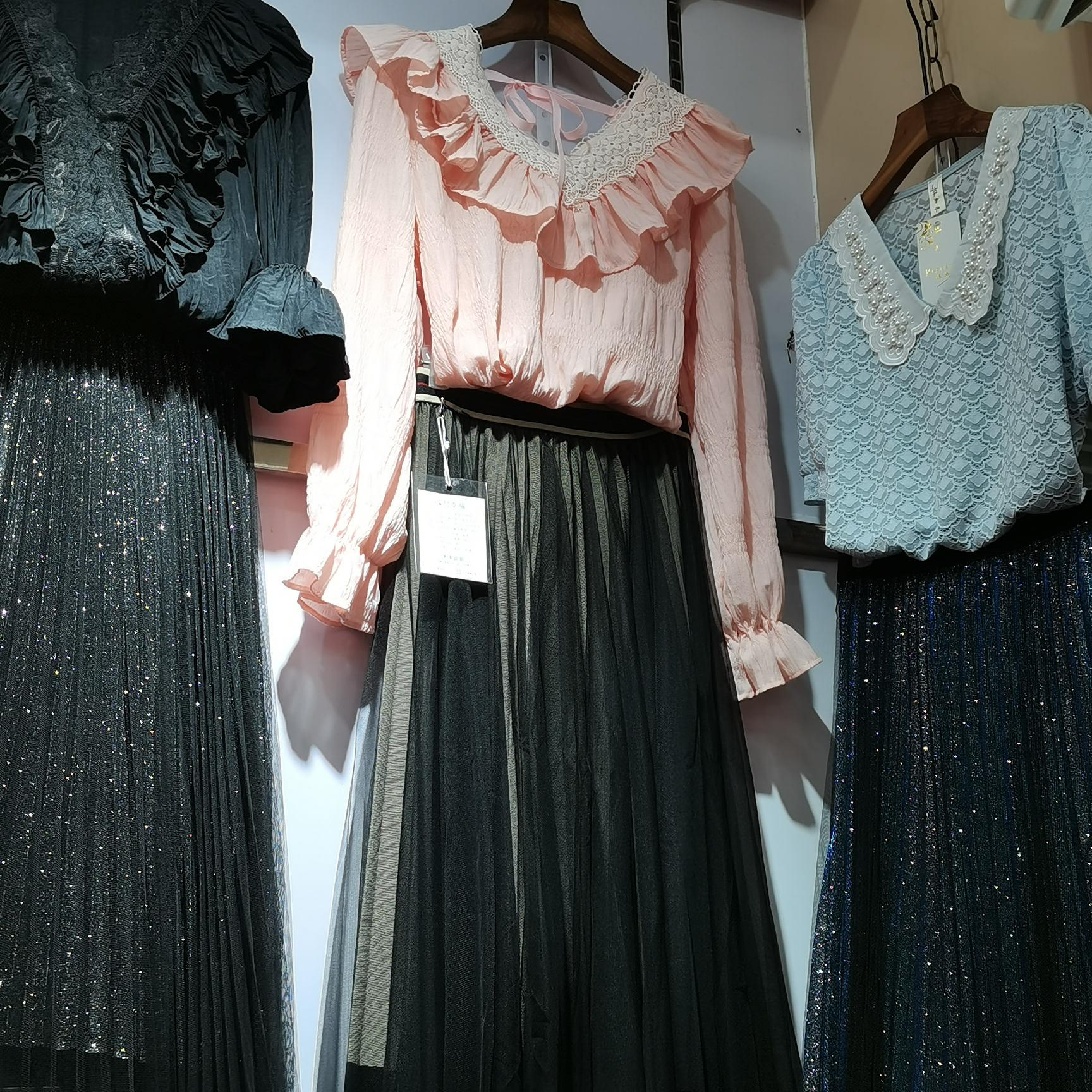 夏季新款中老年长裙服装休闲款时尚套装宽松版女装