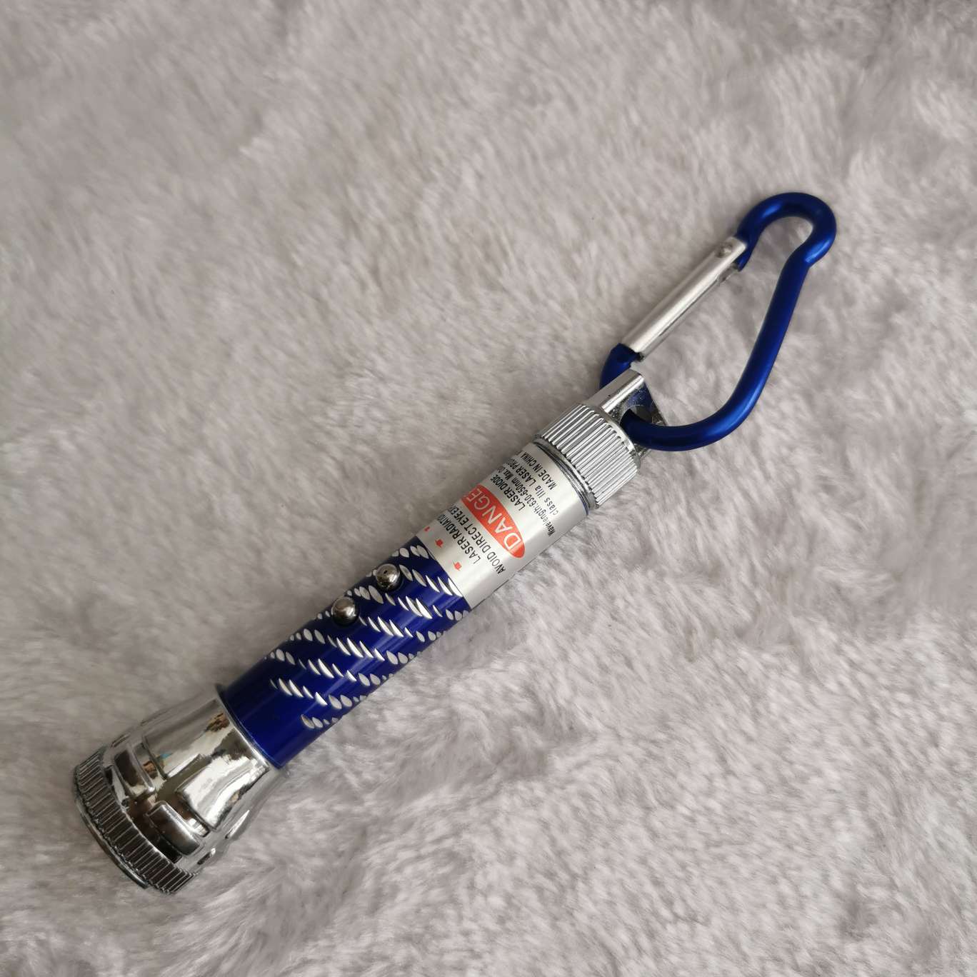Mini Keychain Laser Flashlight Electronic Light Cob undefined