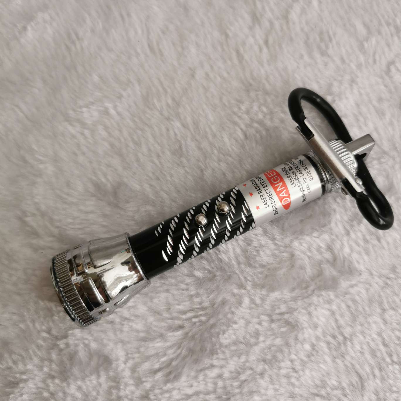 Mini Keychain Laser Flashlight Electronic Light Cob undefined