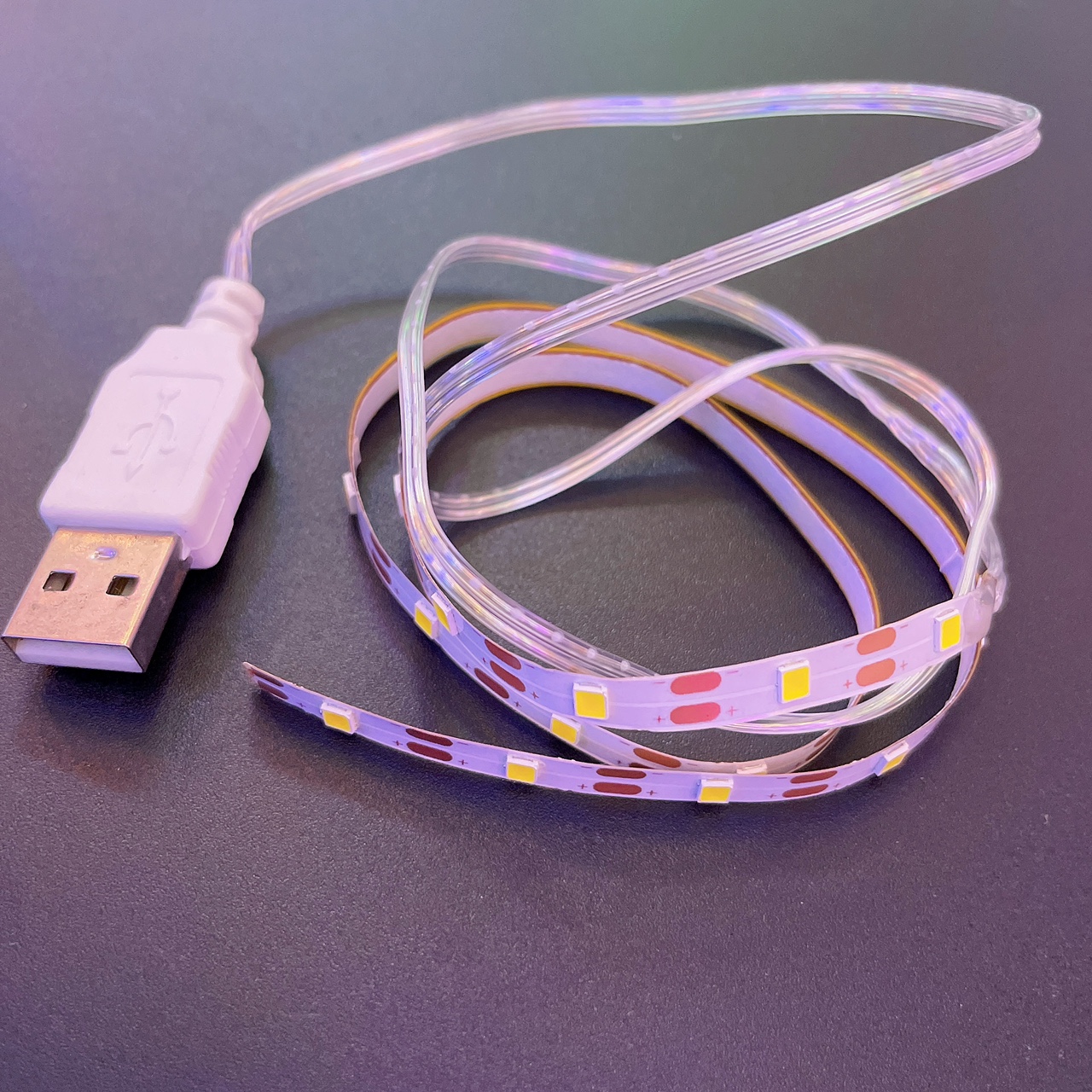 led light with USB interface 40cm30 light Photo frame craft decoration accessories Warm white light