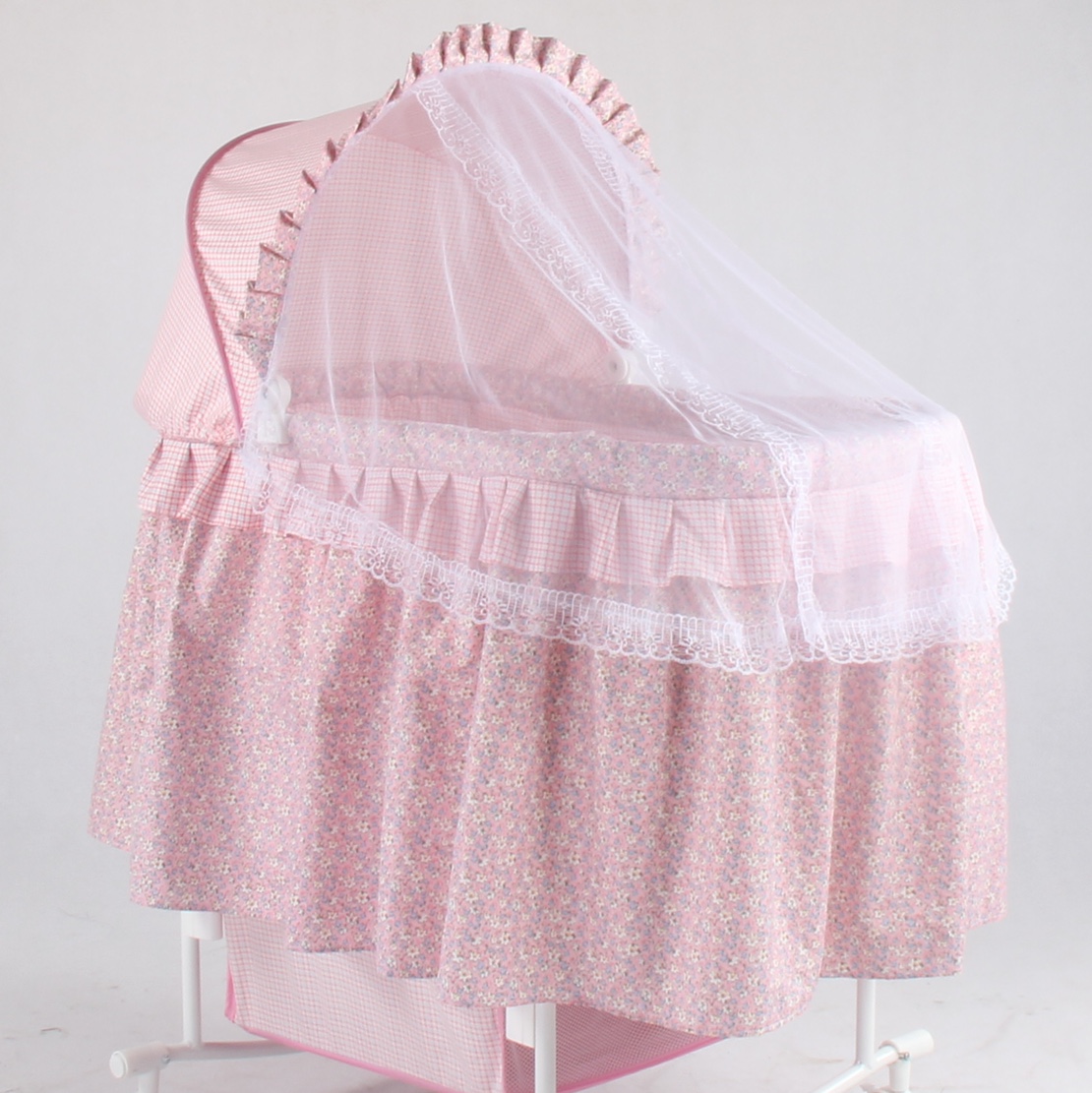 729X  pink婴儿床