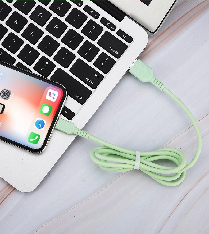 液态软硅胶手机数据线 高弹TPE创意商务礼品手机快充数据线micro安卓接口充电线详情图7