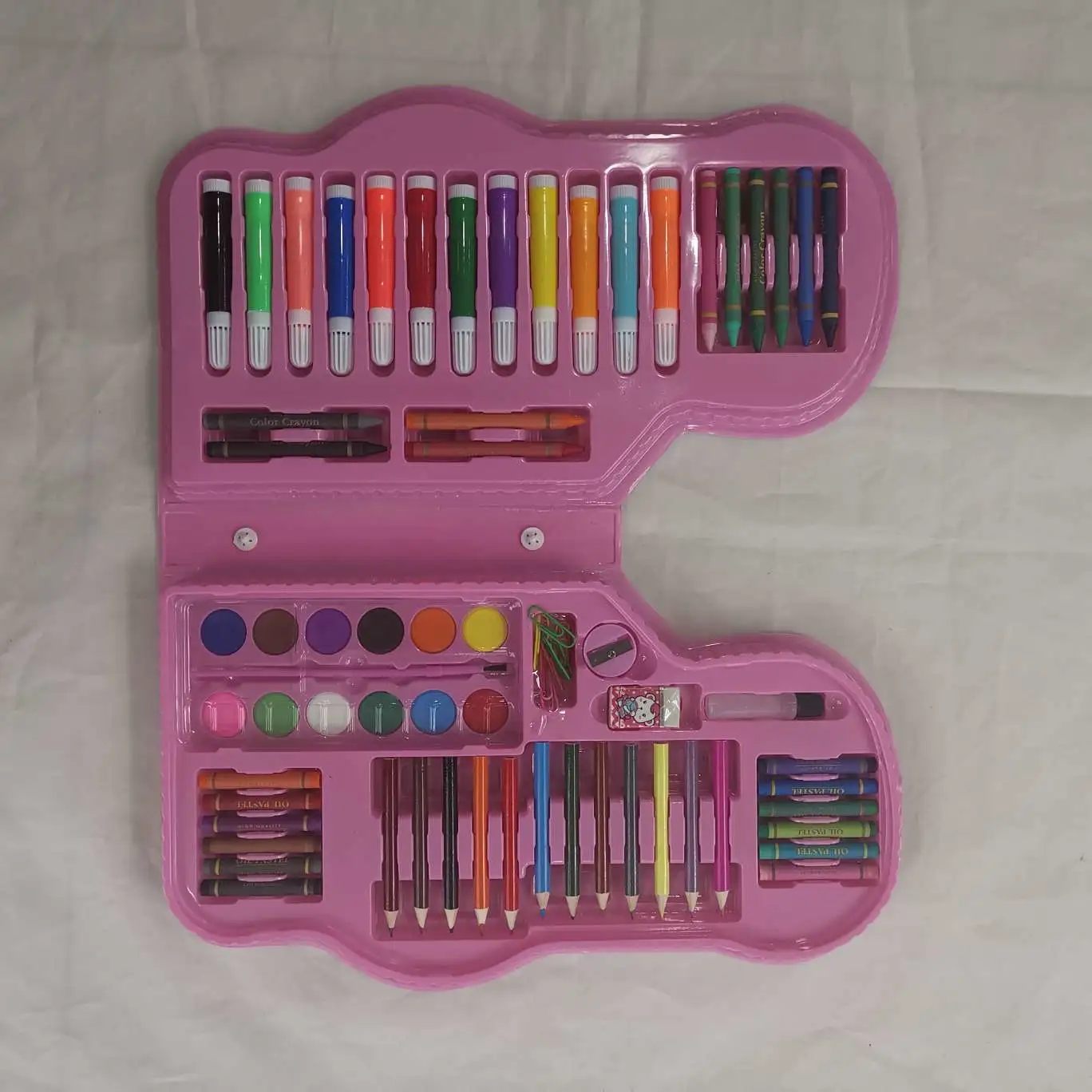 Watercolor pens, crayons, colored pencils, student gift stationery, children's painting tool sets detail image 5