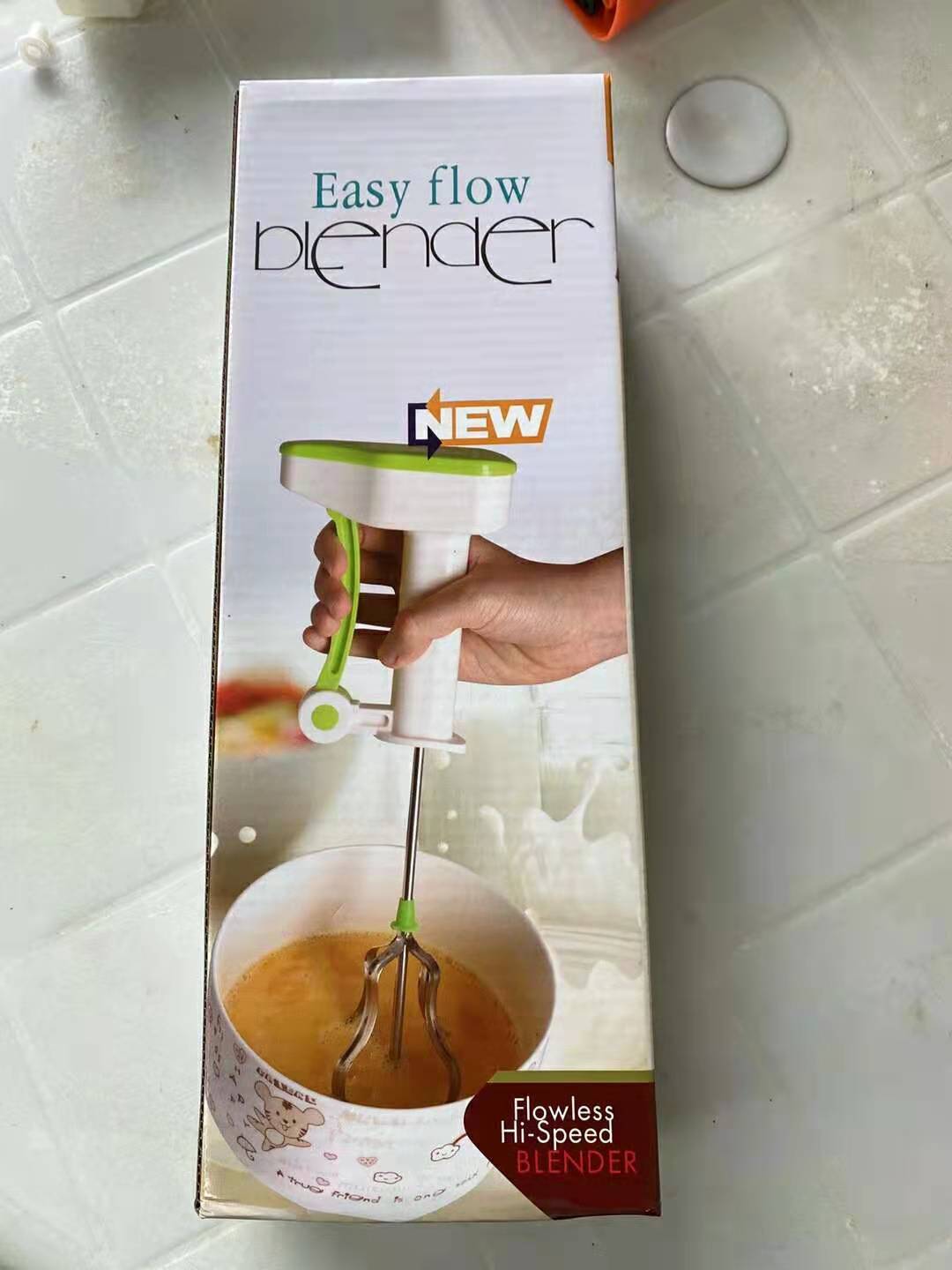 Kitchen gadgets: Manual high-speed egg beater, creative semi-automatic egg beater, cream whipper detail image 7