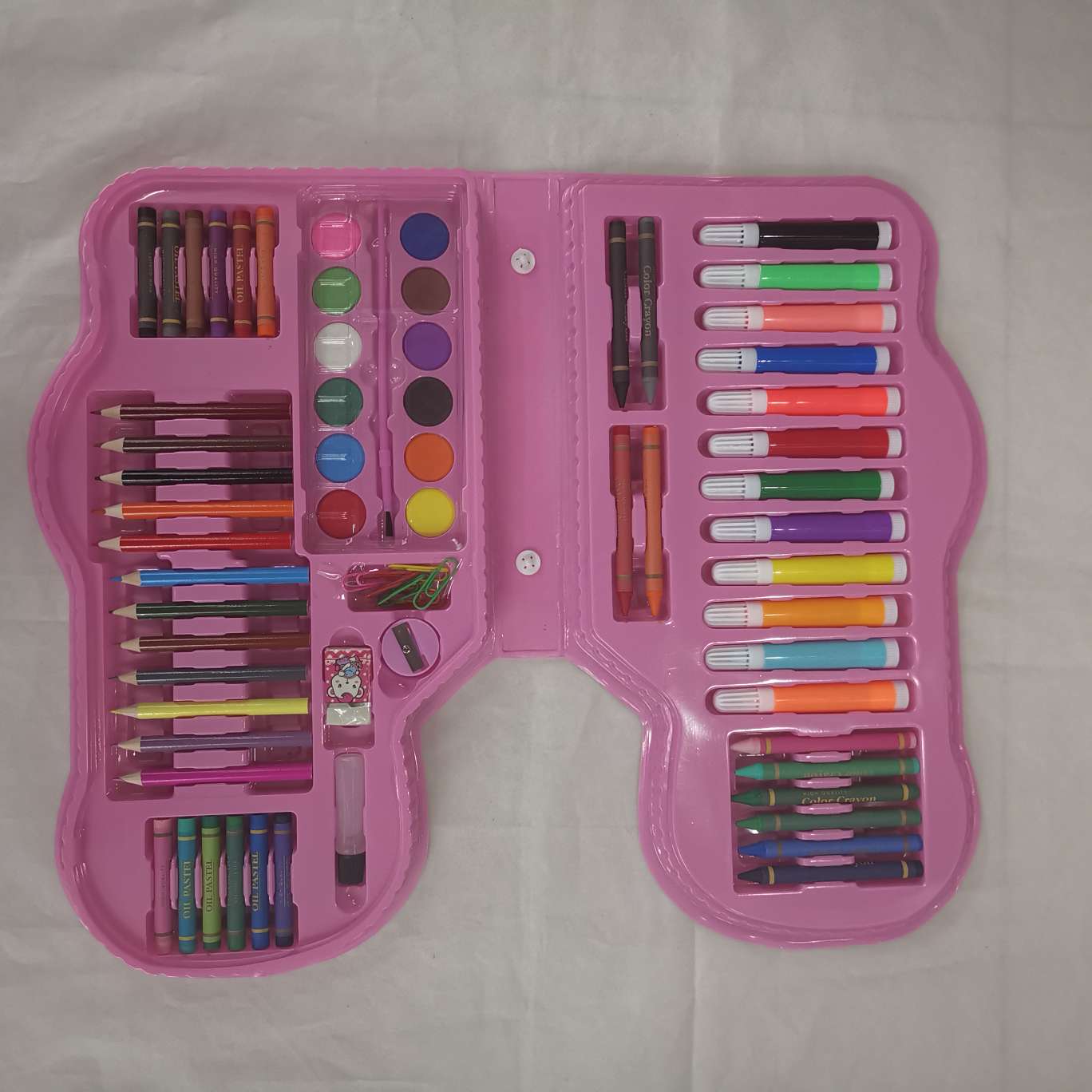 Watercolor pens, crayons, colored pencils, student gift stationery, children's painting tool sets detail image 2
