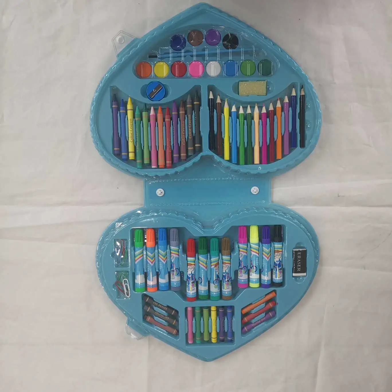 Watercolor pens, crayons, colored pencils, student gift stationery, children's painting tool sets detail image 4