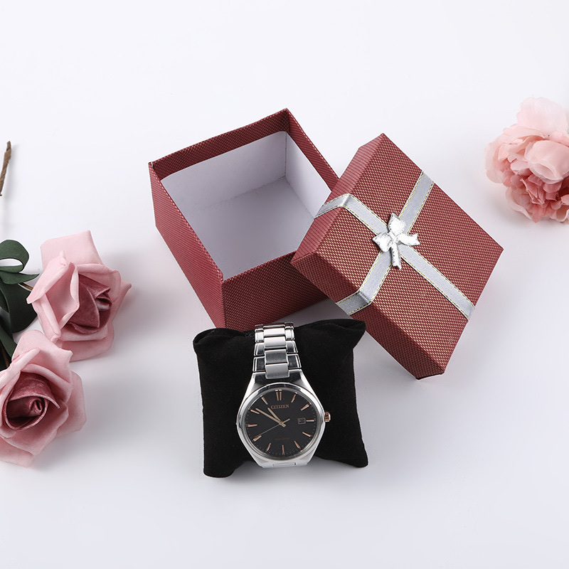 项链表戒指包装盒蝴蝶结纸质首饰盒创意生日礼物礼品盒手表盒设计详情图1