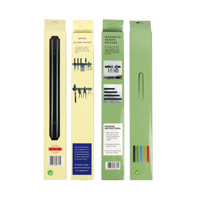 厨房置物架磁力刀架 PP塑料磁性刀架 吸磁条厨房菜刀刀架多种规格详情图10