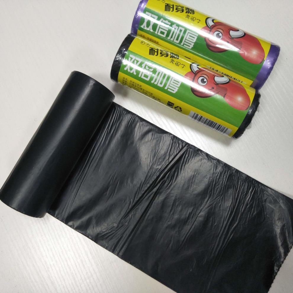 运费自理。各种塑料袋有现货，特厚垃圾袋50x60,一卷20个4.60元一箱100卷460元。颜色：紫、黑。详情图3