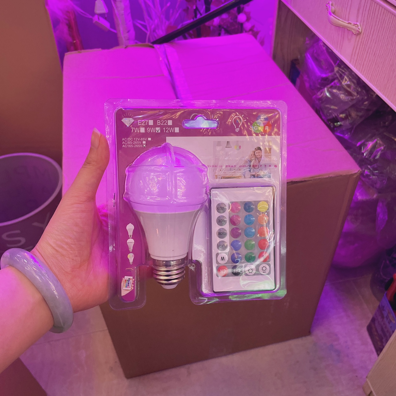e27 color bulb bulb e-commerce explosion