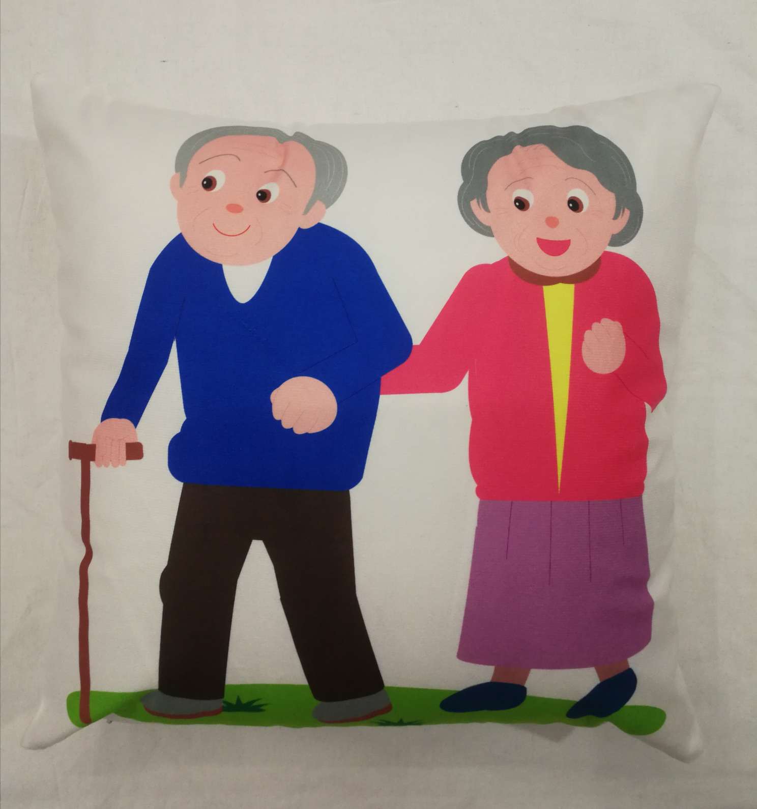 Customize Father's Day and Mother's Day cartoons based on your provided image. Pillow, cushion, backrest, pillowcase detail image 10