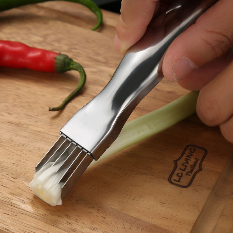 不锈钢葱丝刀切葱器厂家批发切葱丝器创意葱花器厨房小工具详情图9