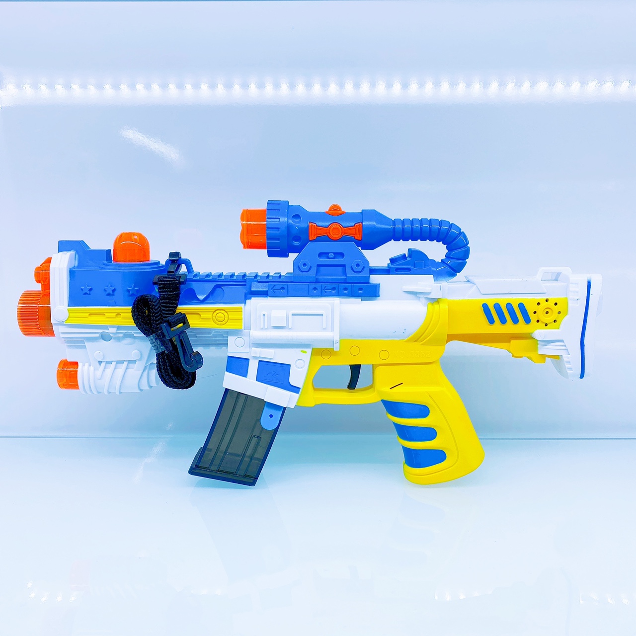 爆款泡泡玩具枪语音枪玩具枪批发二合一