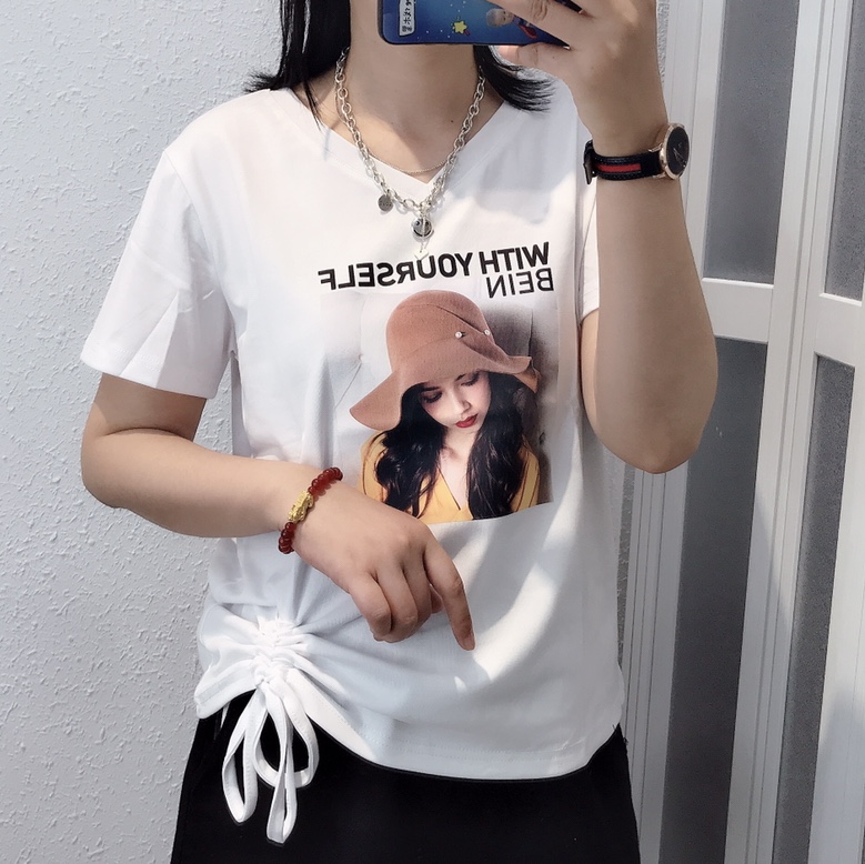 Short-sleeved T-shirt women's clothing