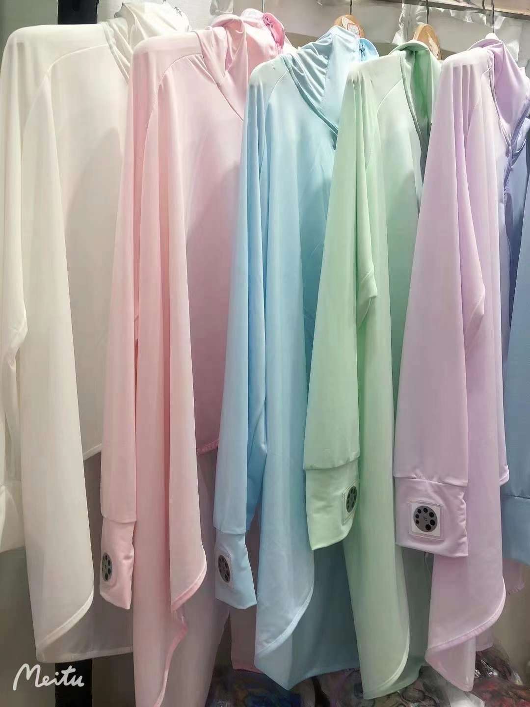 Ropa solar de seda de hielo modelo influencers detail image 5