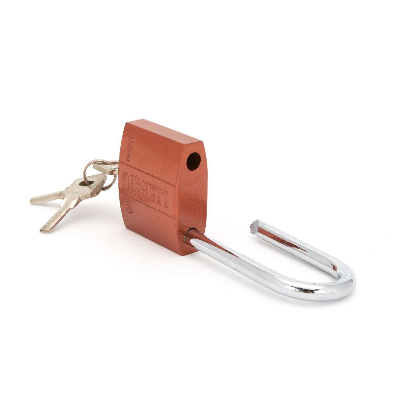 lianqiu red bronze atomic lock long beam 32mm-63mm detail image 2