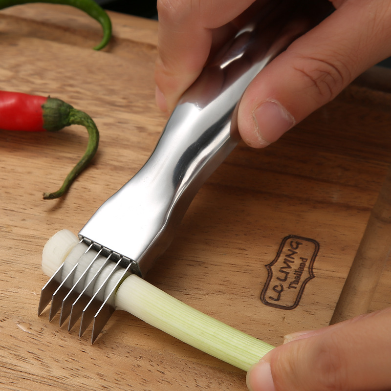 不锈钢葱丝刀切葱器厂家批发切葱丝器创意葱花器厨房小工具详情图7
