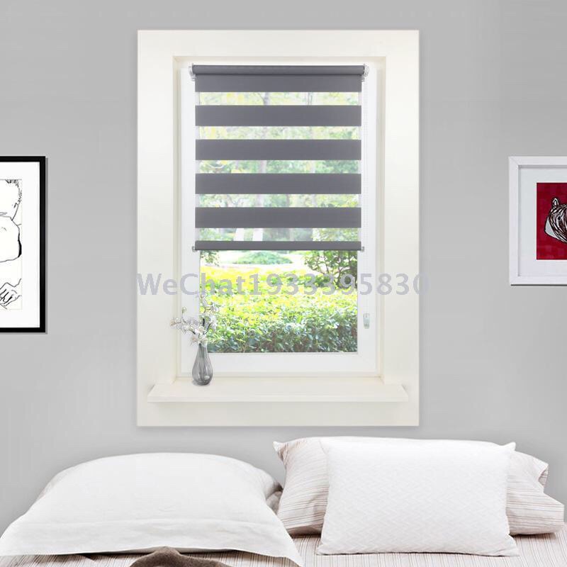 Rolling curtain free punching lifting bead type rolling curtain living room bathroom balcony night curtain curtain door curtain custom manufacturers details Picture