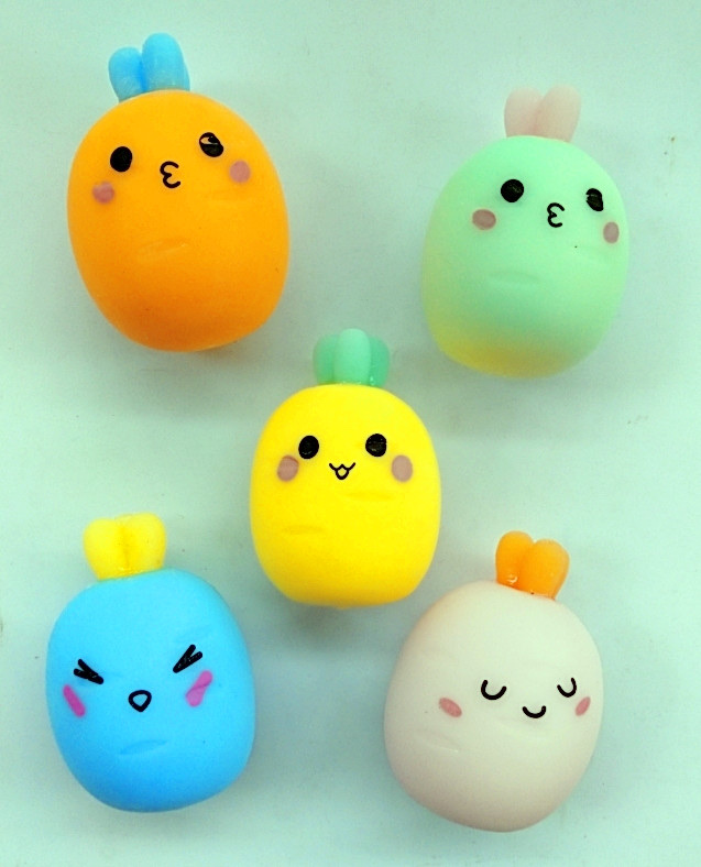 胡萝卜发泄球 减压球 捏捏球 发泄球 造型减压详情图3