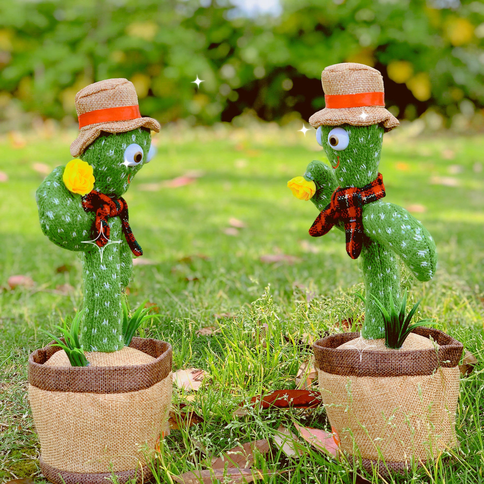 The same style of dancing cactus as Junshengxing. The magic cactus can twist, sing and dance. Birthday gifts for children and babies Specification image