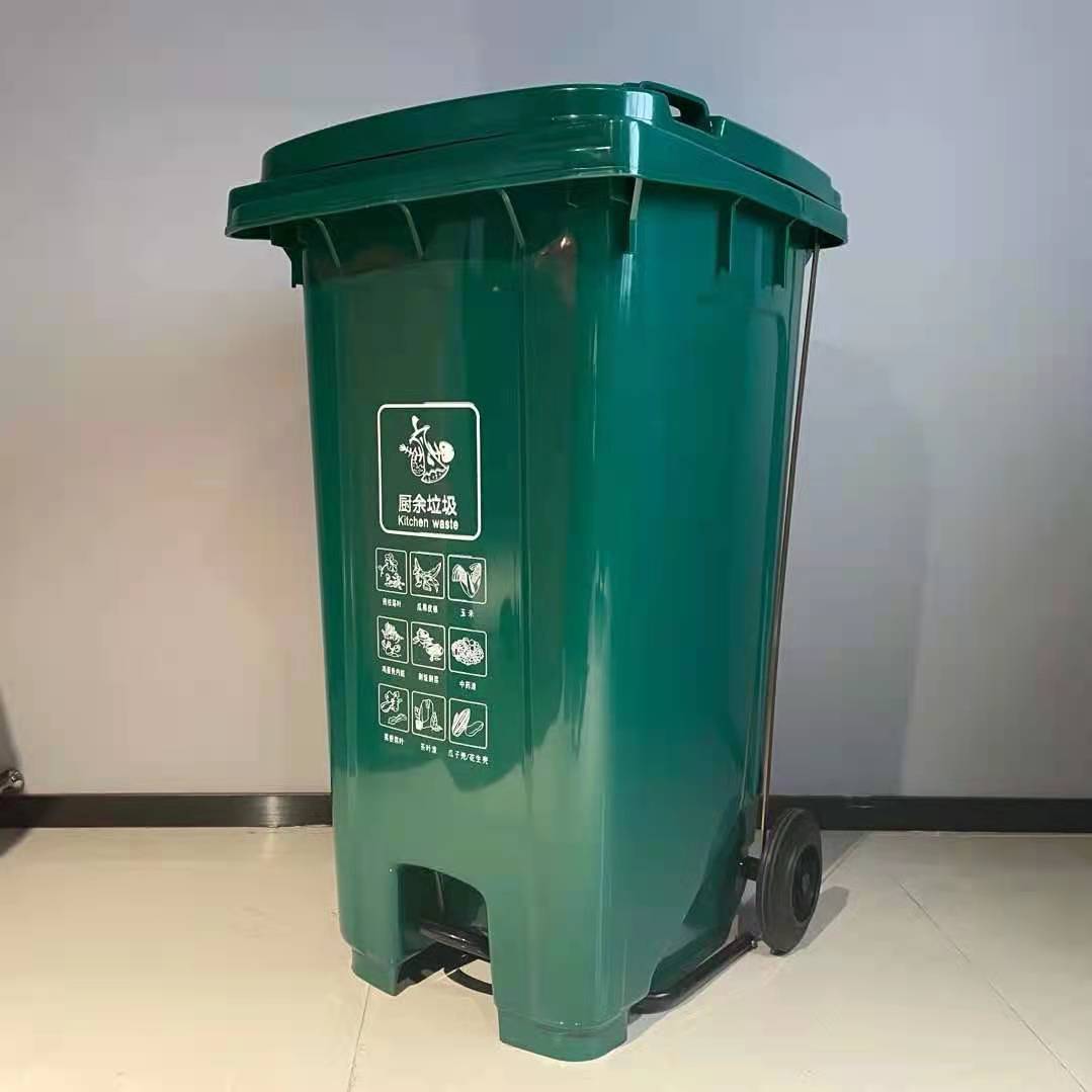 厂家直销品质优良全新塑料托板，塑料环卫垃圾桶。详情图6