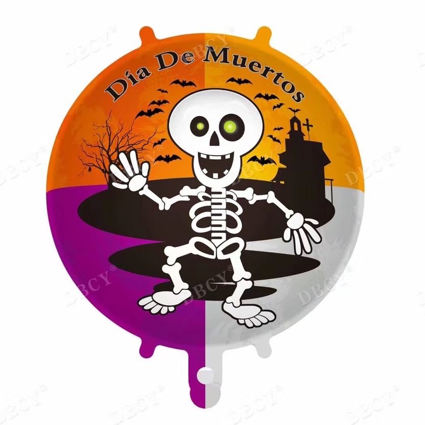 18寸圆球全身骷髅