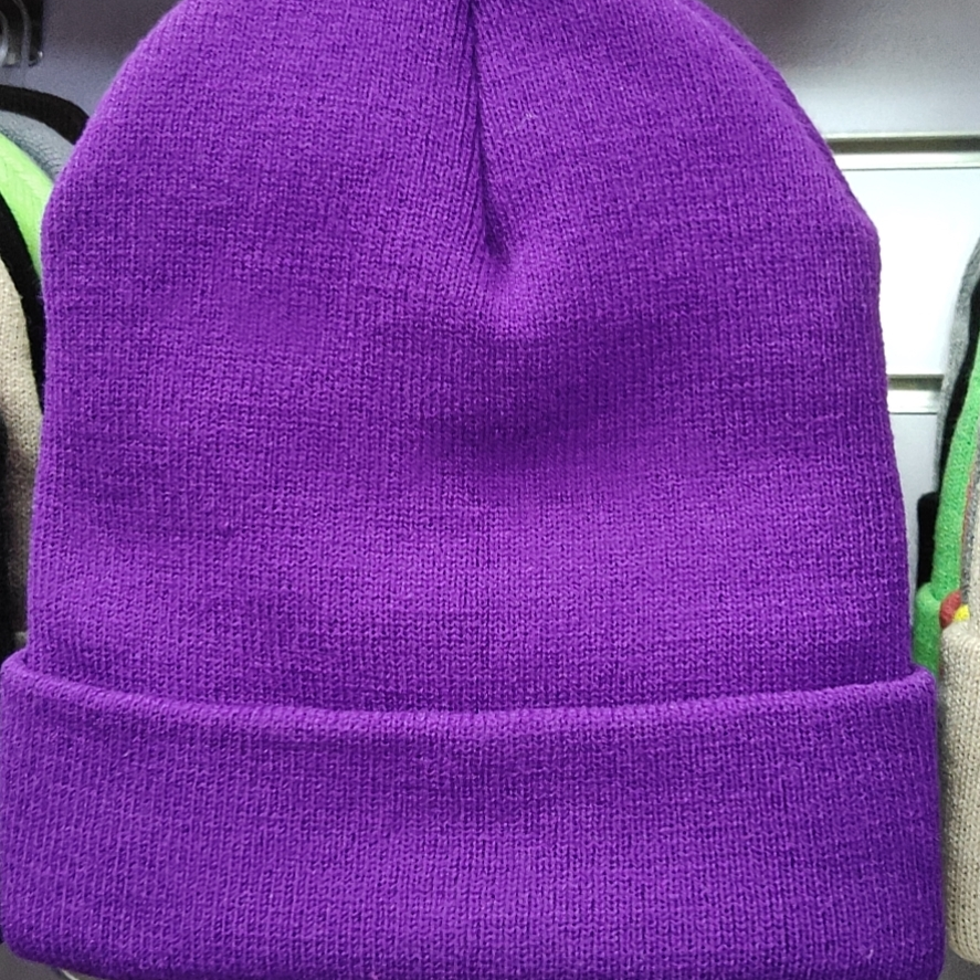 Purple Knit Cap