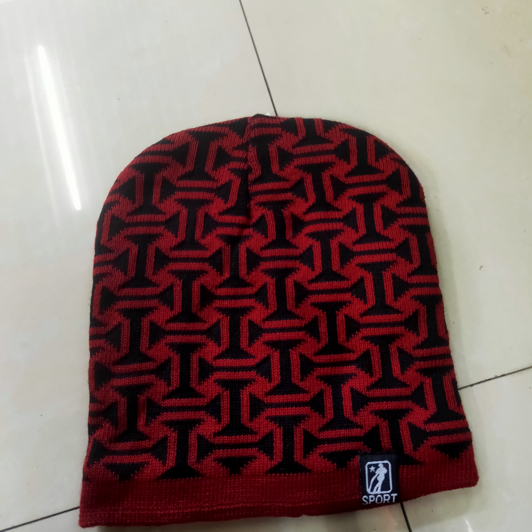 Red Knitted Hat