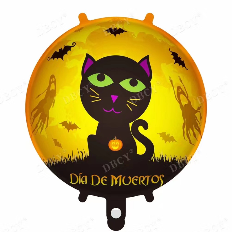 18寸圆球小黑猫