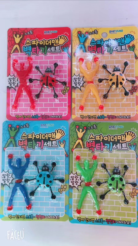  蜘蛛侠/压玩具白底实物图