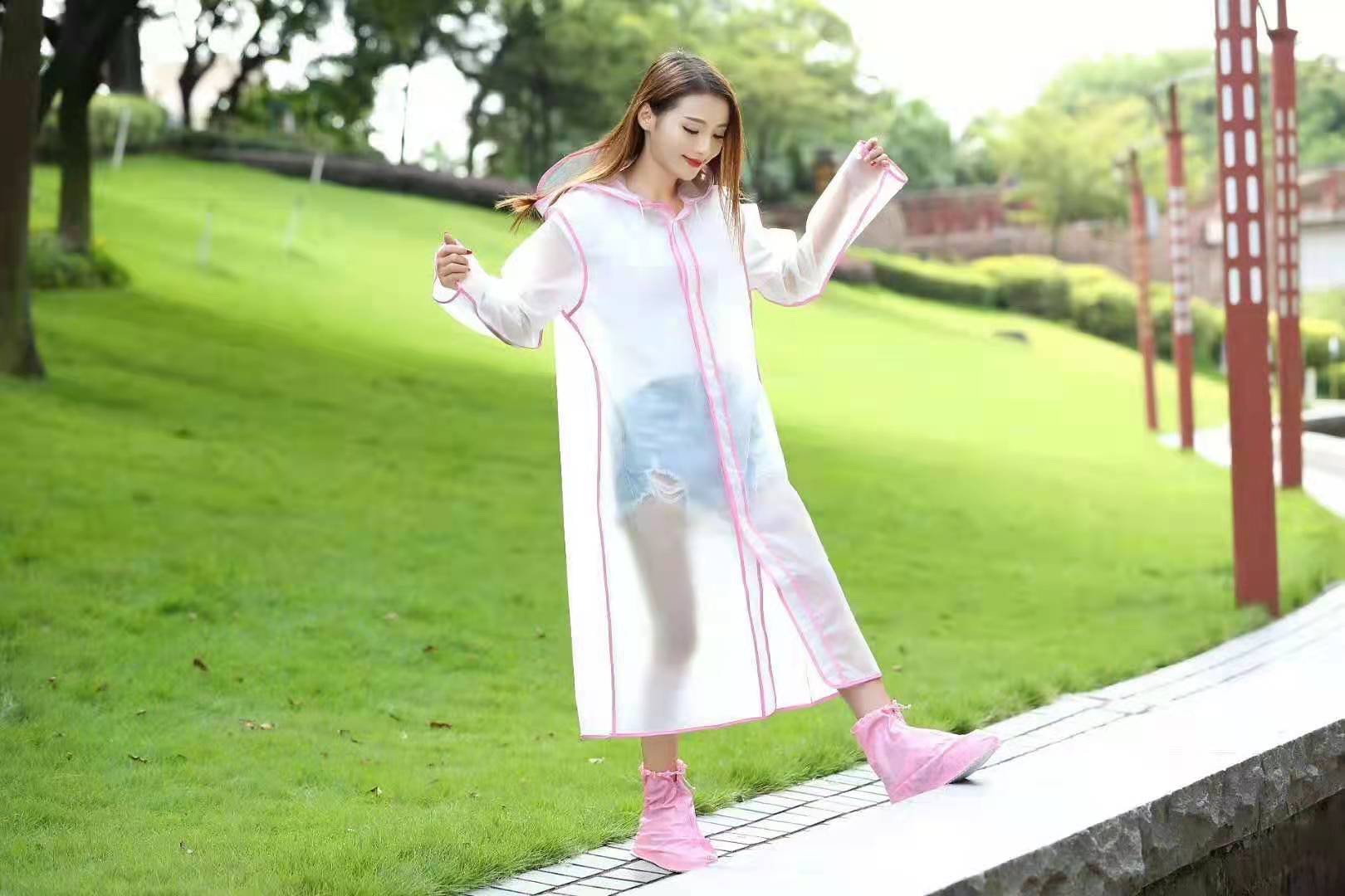 Raincoat For Adults Specification drawing