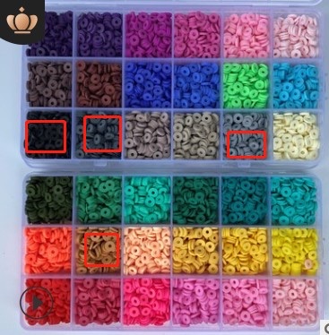 6*1Mm Multicolor Polymer Pottery Jewelry Accessories Bracelet Spacer Handmade Clothing Accessories Length 40Cm Can Be Customized undefined