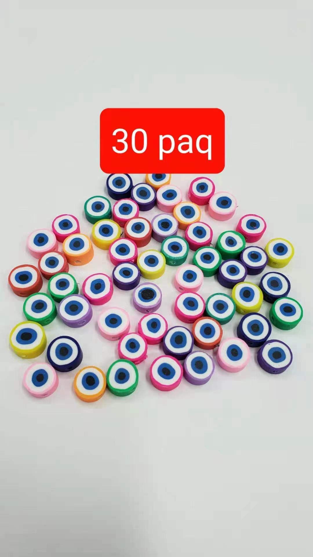 Polymer Clay Smiley Slice Mobile Phone Chain Accessories Diy Headdress Hair Accessories Bracelet Necklace Beads Shoe Clothing Accessories 10*4Mm Aperture 2Mm Specification drawing