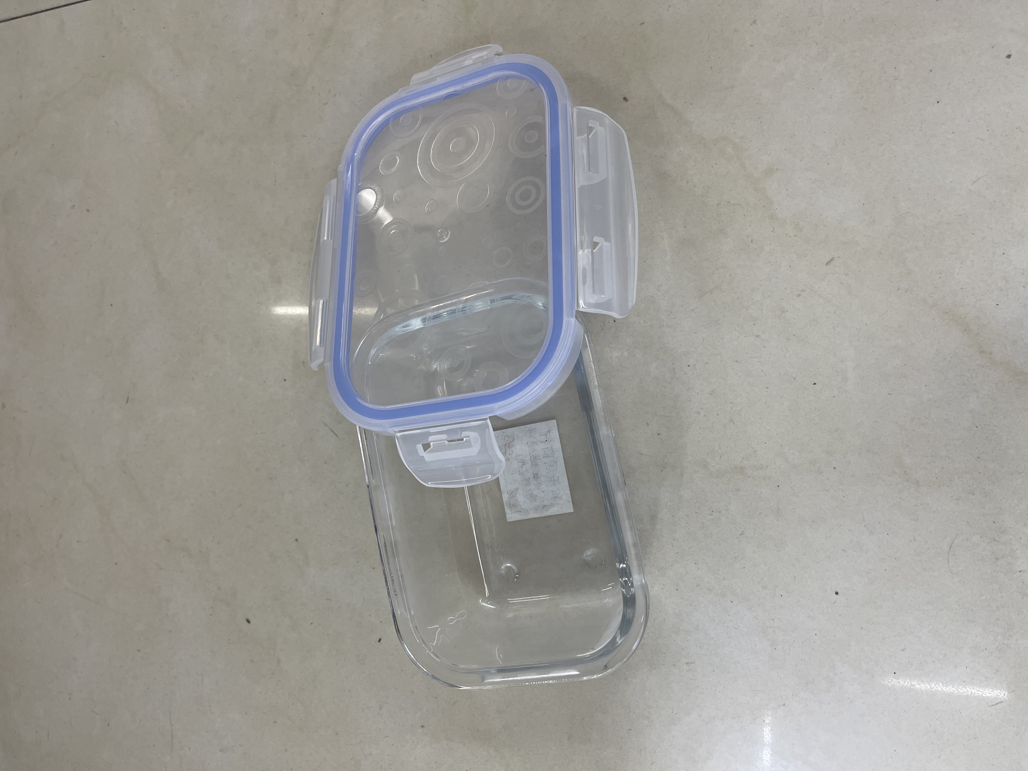 玻璃带盖保鲜盒饭盒微波炉菜盒产品图