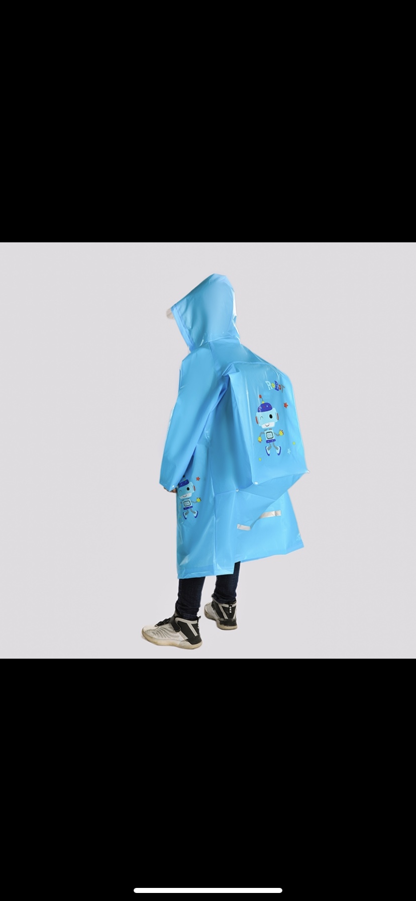 301 Robot Raincoat For Children details Picture