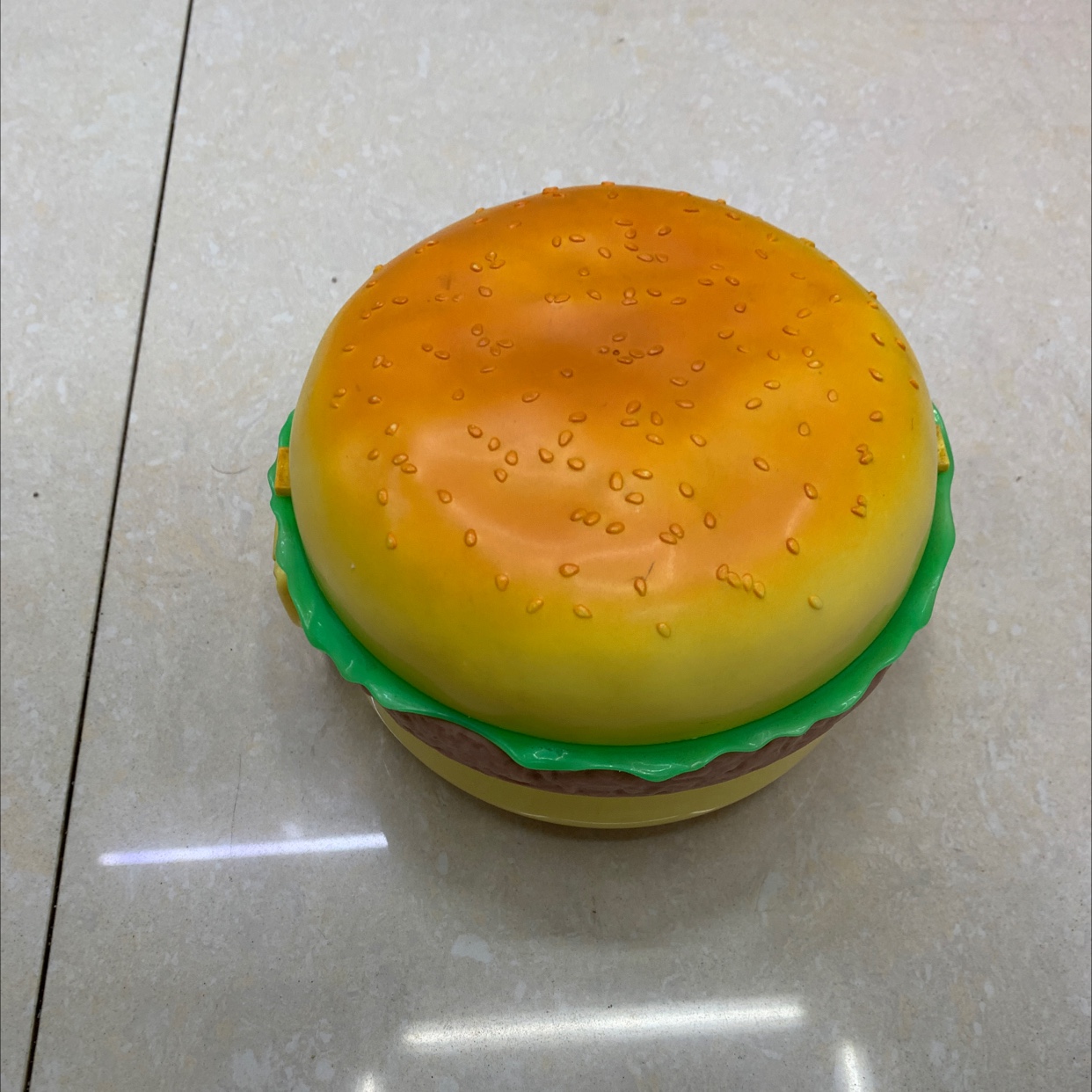 汉堡饭盒圆形
