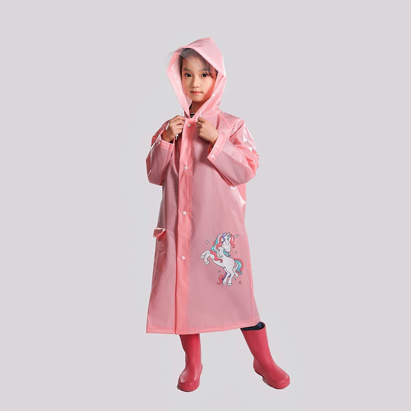 303 Unicorn Raincoat For Kids