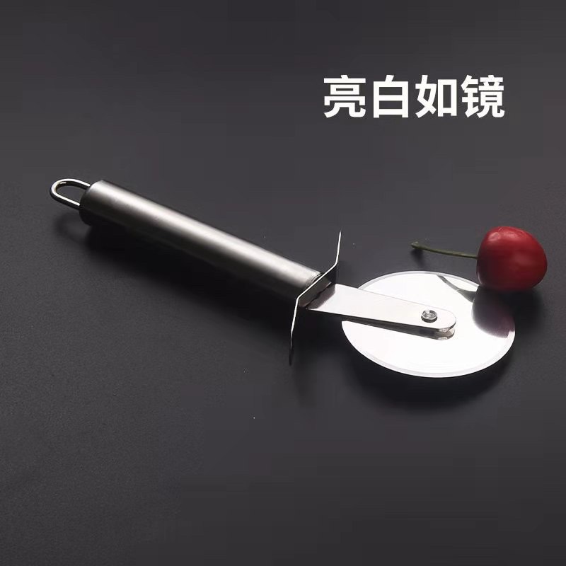 不锈钢单轮双轮披萨刀详情图1