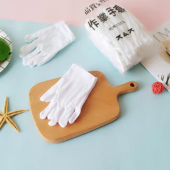 Children Adult Etiquette Gloves Homework Performance Student Stage Flag Gloves undefined