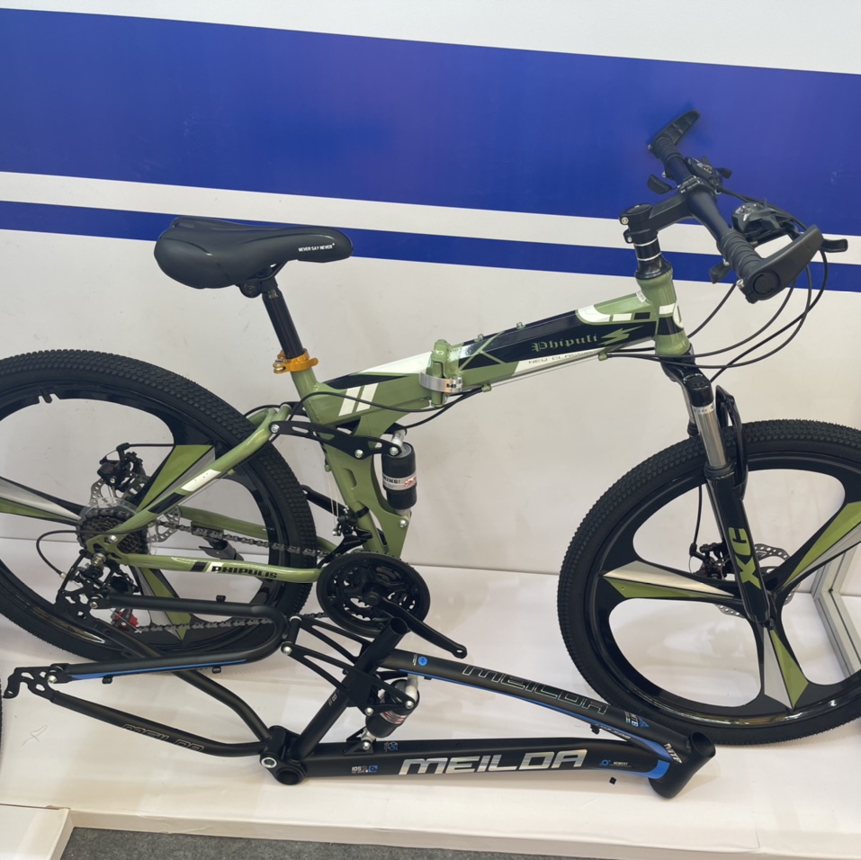 Bicycle with ready goods 