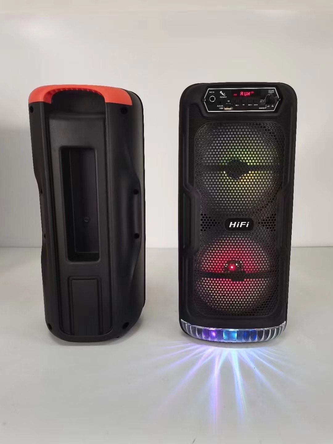 Портативный магнитофон с картонным карбюратором BTspeaker серии bluetooth sound plaza Application Scenario