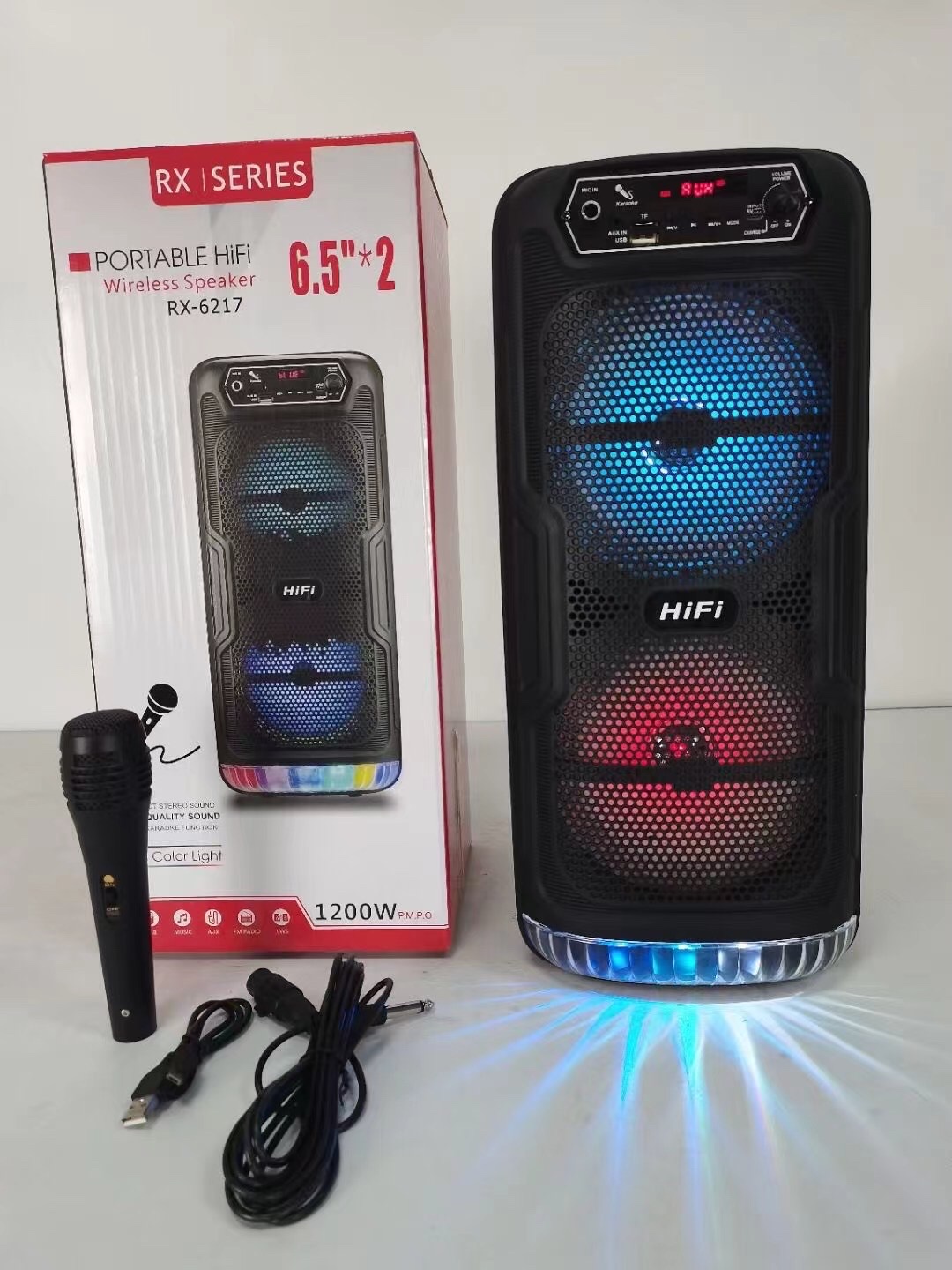 Портативный магнитофон с картонным карбюратором BTspeaker серии bluetooth sound plaza details Picture
