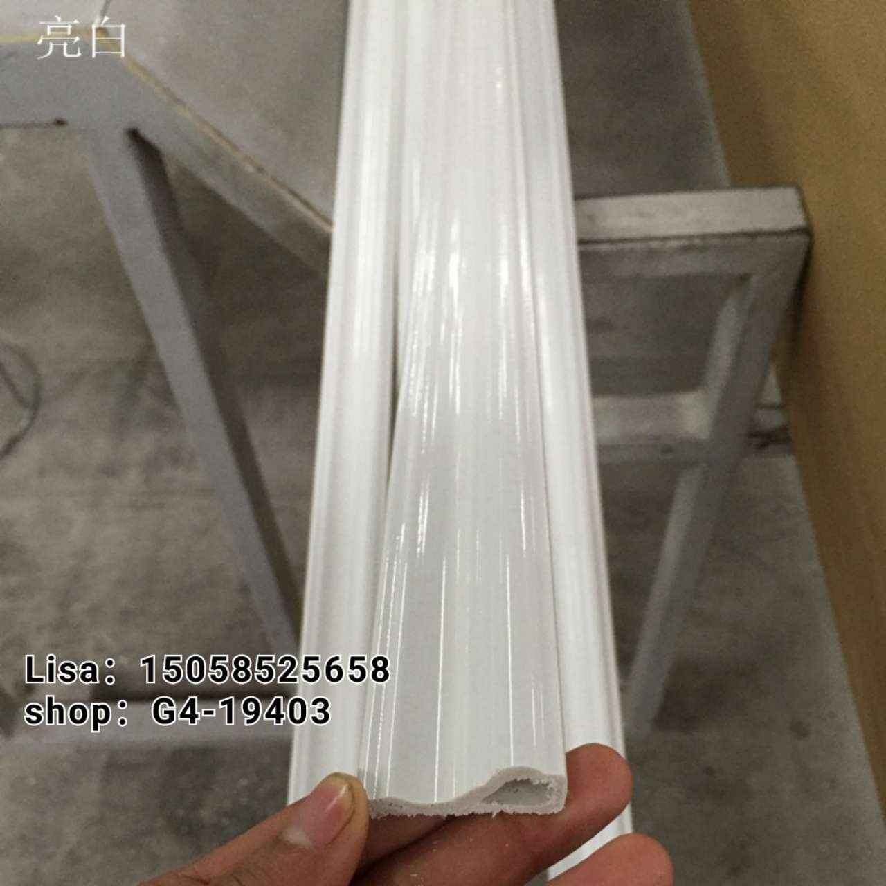工厂直销PVC装饰线条6公分 古铜门套线顶角线边框压花欧式门套线防火阻燃详情图4