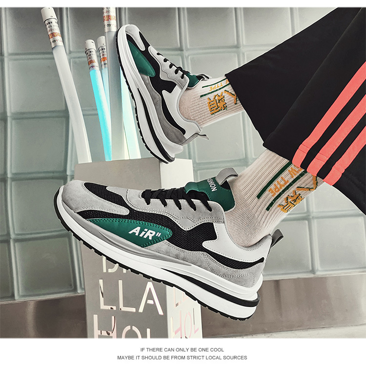 休闲运动鞋飞织透气网面男鞋旅游鞋百搭潮鞋户外鞋防滑软底鞋，39-44   一件代发详情图15