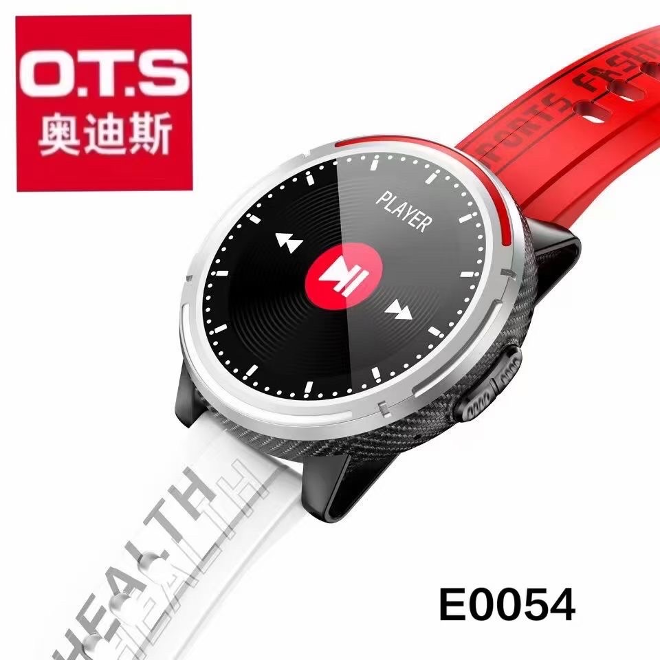 OTS Waterproof, step-counting, heart rate, blood pressure, calorie, music playback, sports fashion, Bluetooth call, fashionable smartwatch for men and women E0054 detail image 6