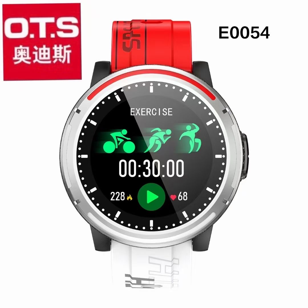 OTS Waterproof, step-counting, heart rate, blood pressure, calorie, music playback, sports fashion, Bluetooth call, fashionable smartwatch for men and women E0054 detail image 11