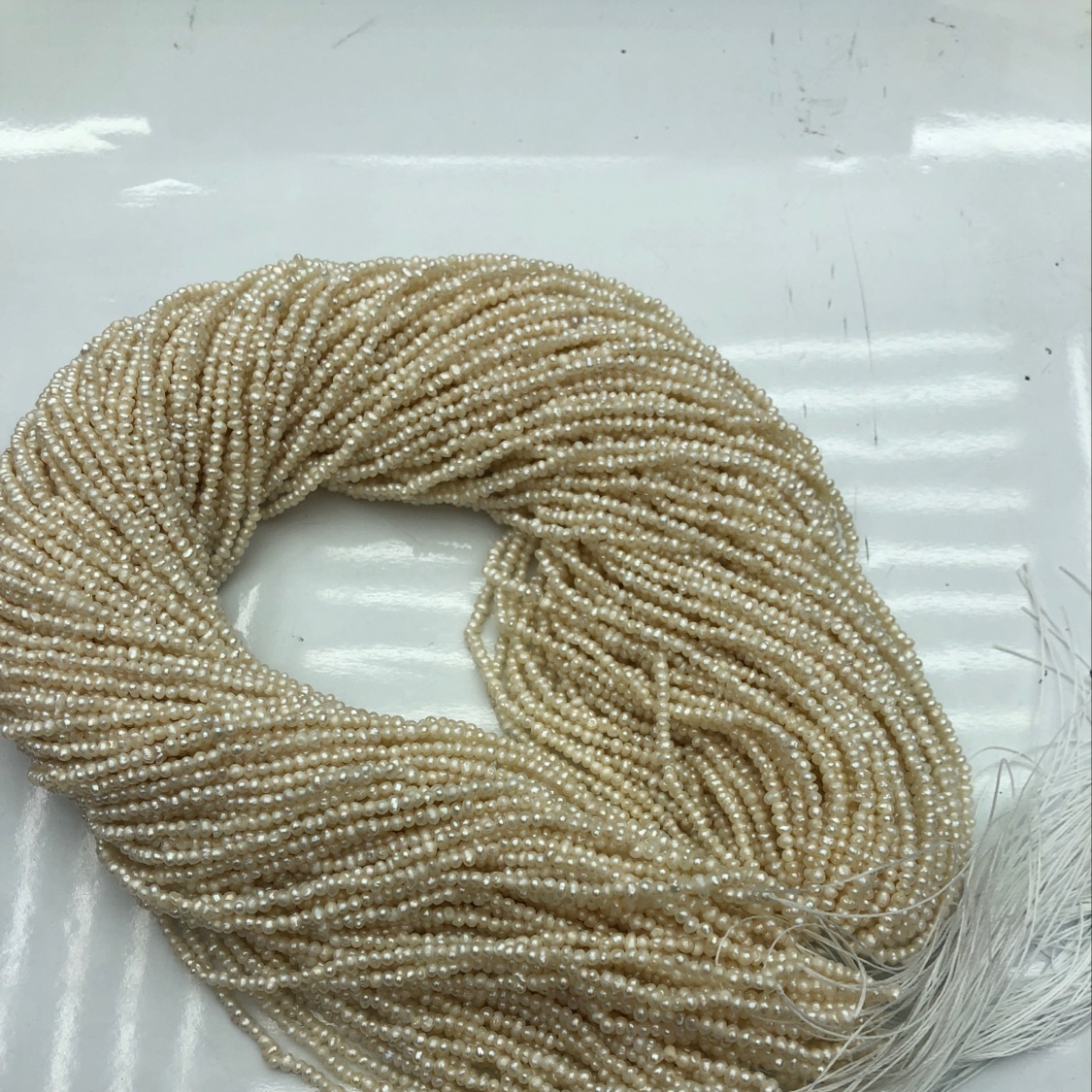 天然珍珠2毫米冲团细节图