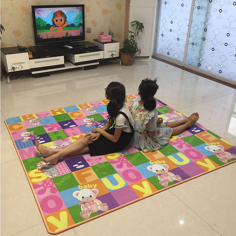 Baby Crawling Mat Waterproof And Cool Baby Crawling Mat Xpe Odorless Formaldehyde-Free Double-Sided Thickened Foam Mat Floor Mat