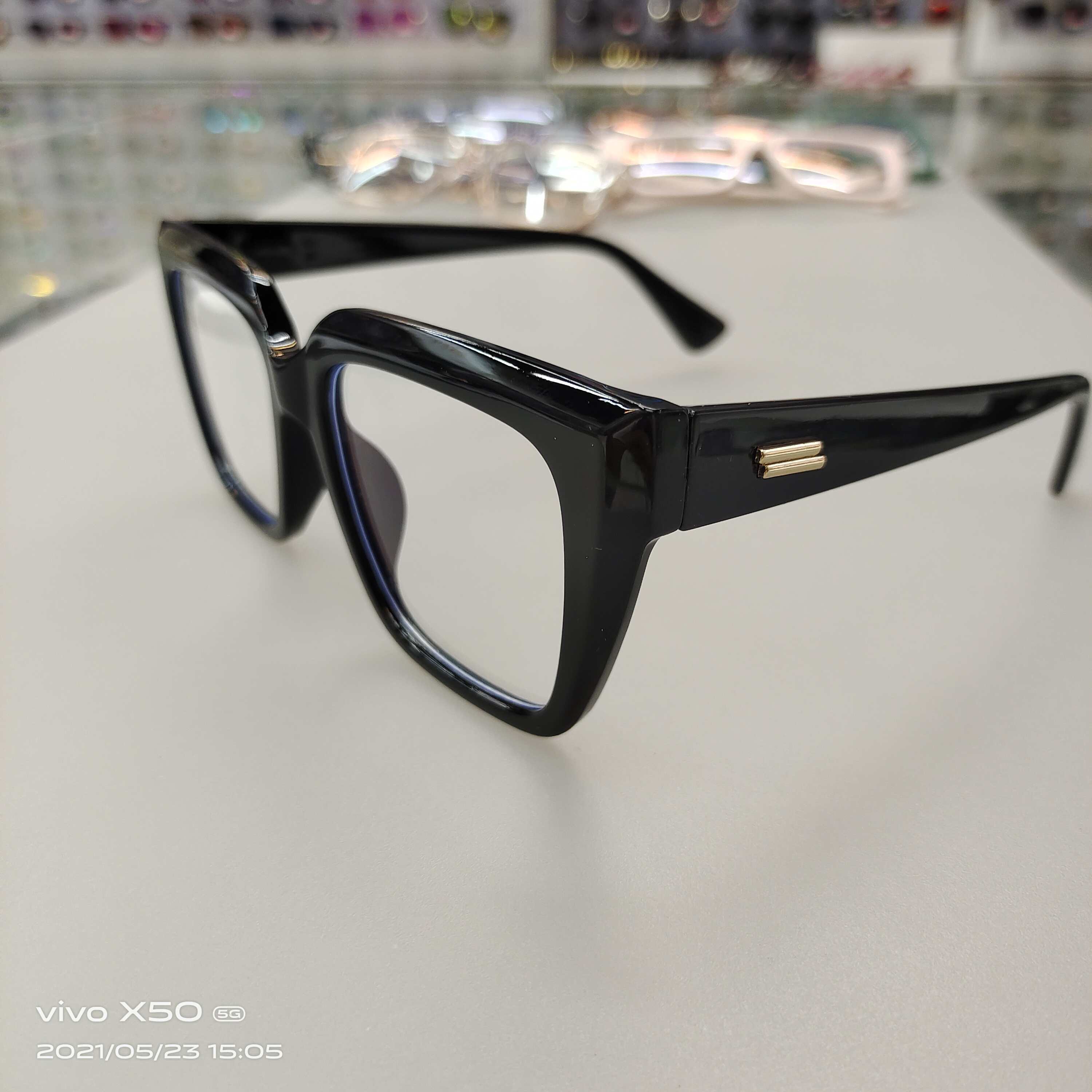 055新款平光眼镜眼镜框男女通用可以定做防蓝光详情图1