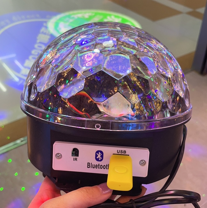 led Magic ball Bluetooth USB home party KTV spin bike atmosphere decorative lights